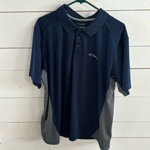 Columbia brand dry fit polo